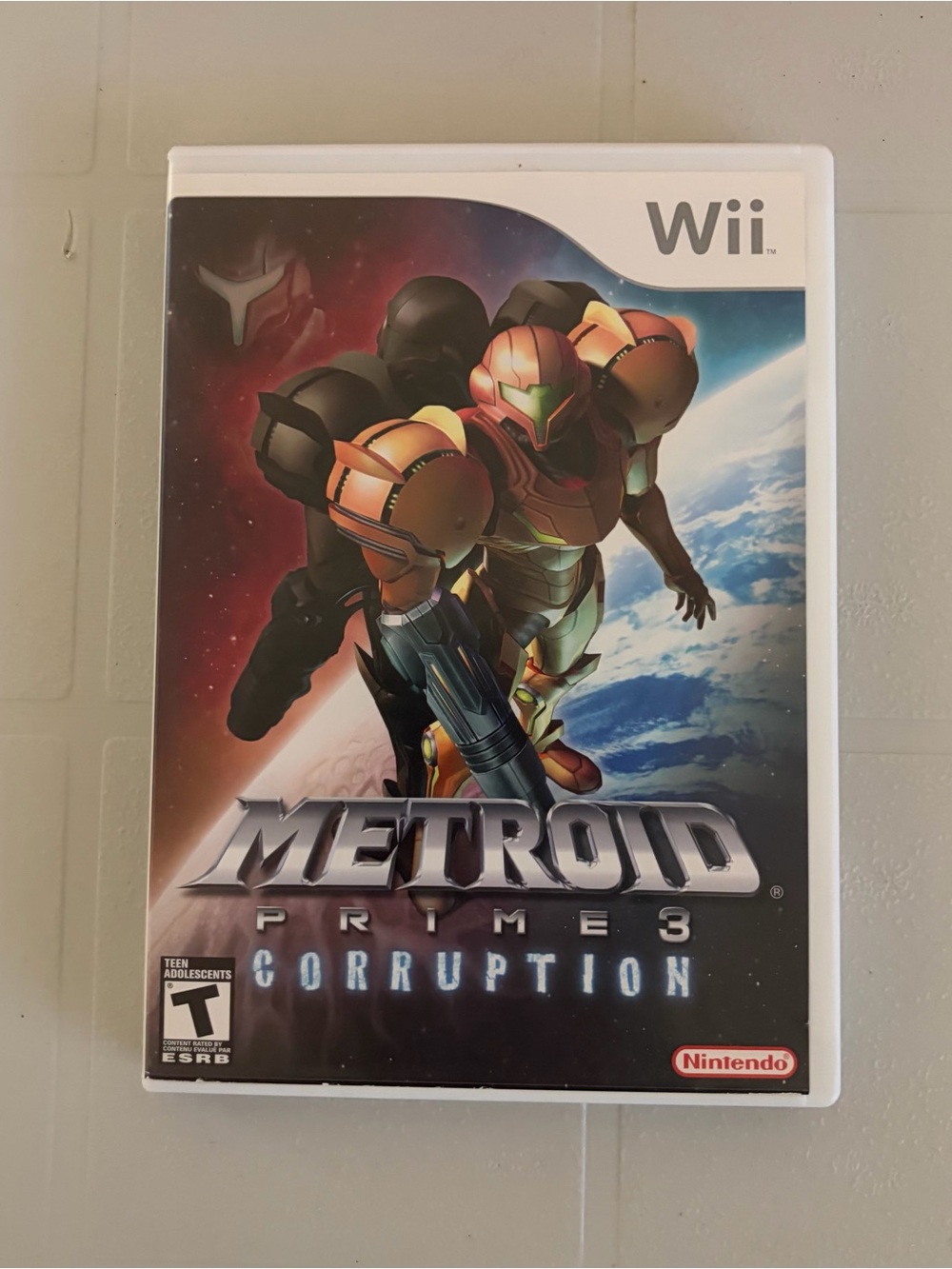 Nintendo Wii Metroid Prime 3: Corruption game complete